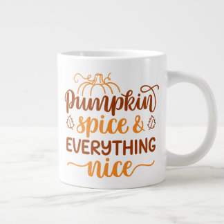 Caneca De Café Grande Pumpkin Spice e tudo de bom