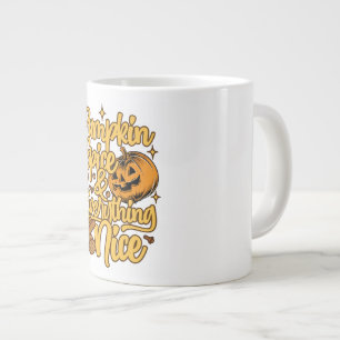 Caneca De Café Grande Pumpkin Spice e tudo que é bonito