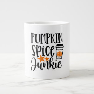 Caneca De Café Grande Pumpkin Spice Junky