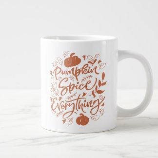 Caneca De Café Grande Pumpkin Spice Tudo