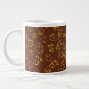 Caneca De Café Grande Pumpkins Spice Baker