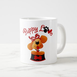 Caneca De Café Grande Puppy Love - Jumbo Mug
