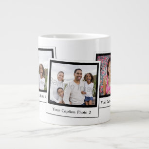 Caneca De Café Grande Quadros Instantâneos de Fotografias Personalizado