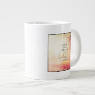 Caneca De Café Grande Quando Sonha