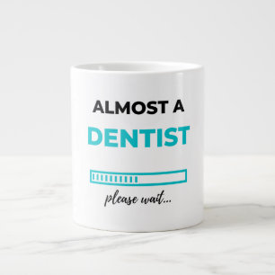 Caneca De Café Grande Quase um Dentista 2
