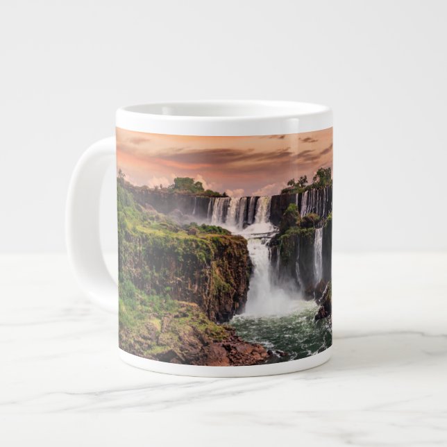 Caneca De Café Grande Quedas | Parque Nacional Iguacu (Frente Esquerda)