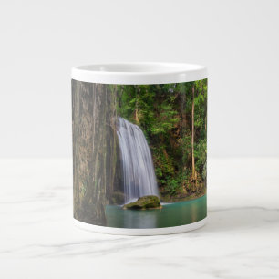 Caneca De Café Grande Quedas   Primavera RainForest Waterfall Tailândia