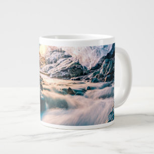 Caneca De Café Grande Quedas   Vatnajokull Glacier, Islândia Oriental