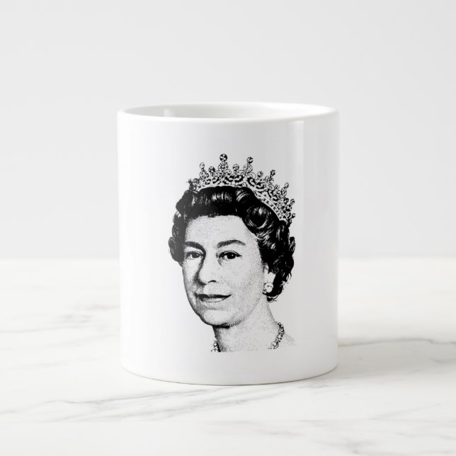 Caneca De Café Grande Queen mug (Frente)