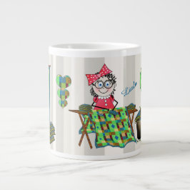 CANECA DE CAFÉ GRANDE QUILTER MELODY JUMBO CAFÉ/SOUP MUG - QUILÔMETROS