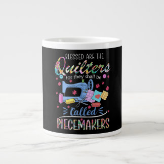 Caneca De Café Grande Quilters Abençoados Piecemakers Eilhando Ideias De