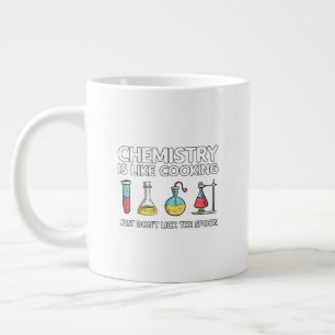 Caneca De Café Grande Química é como Cozinhar