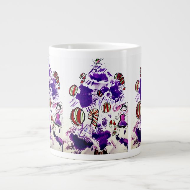 Caneca De Café Grande Quirstmas Puro (Frente)