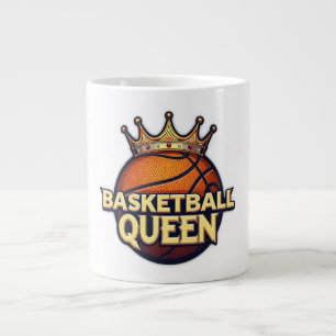 Caneca De Café Grande Rainha de Basquete