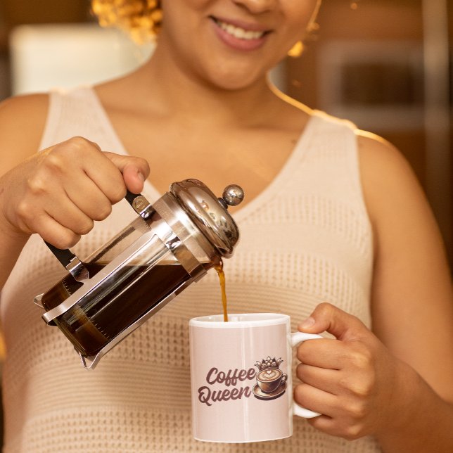 Caneca De Café Grande Rainha do café (Every coffee queen needs the perfect mug for the perfect cup of coffee.)