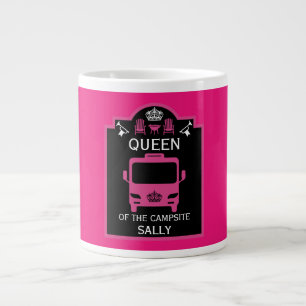 Caneca De Café Grande Rainha Do Campsite