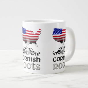 Caneca De Café Grande Raízes de Ancestralidade Cornunica