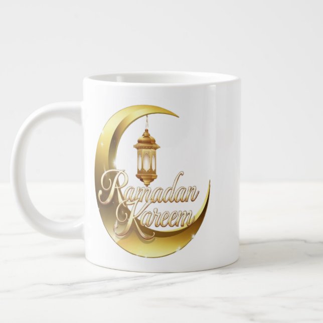 Caneca De Café Grande Ramadan Kareem (Esquerda)