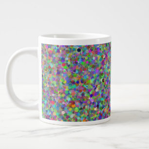 Caneca De Café Grande Random Dot 20oz Mug