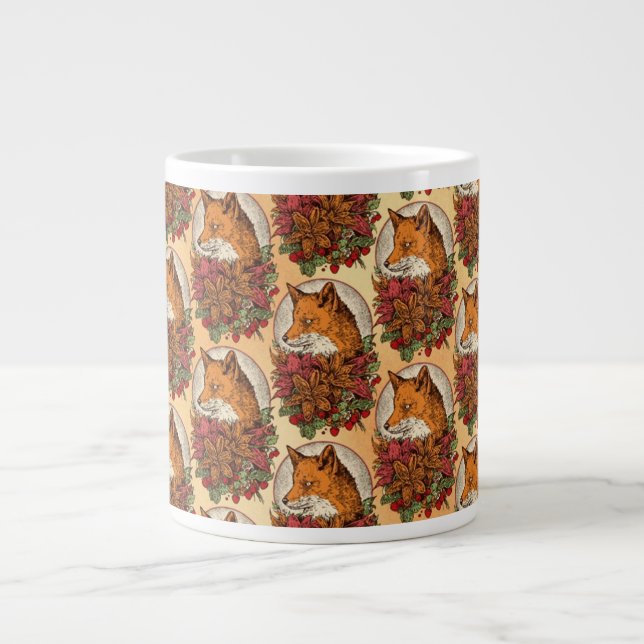 Caneca De Café Grande Raposa (Frente)