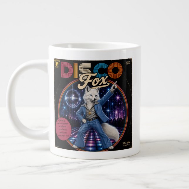 Caneca De Café Grande Raposa Disco (Esquerda)