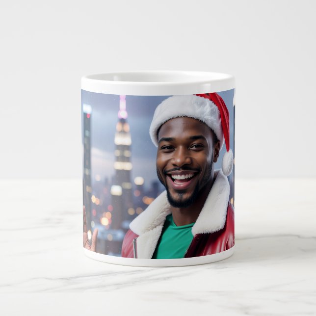 CANECA DE CAFÉ GRANDE RAPPY X-MAS (Frente)