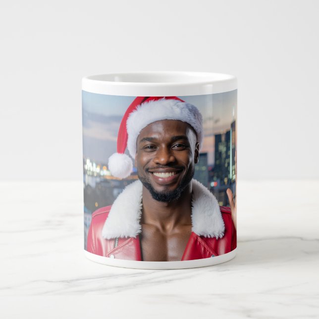 CANECA DE CAFÉ GRANDE RAPPY X-MAS (Frente)