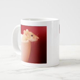 Caneca De Café Grande Rato bebê