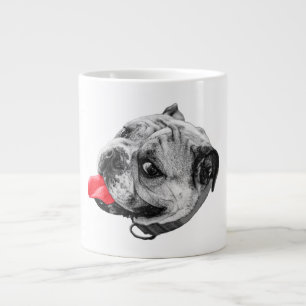 Caneca De Café Grande Real Bulldog Pop