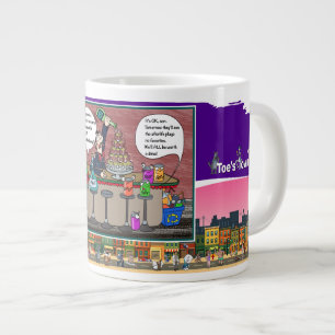 Caneca De Café Grande Recicláveis na Vida Após a Morte Humor de Bar