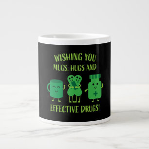 Caneca De Café Grande Recuperação De Covid Obtenha Bem Em Breve Mug