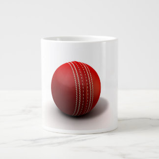 Caneca De Café Grande Red Cricket Ball