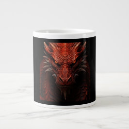 Caneca De Café Grande Red Dragon Specialty Mug