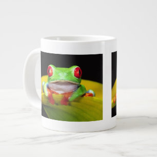 Caneca De Café Grande Red Eye Treefrog, Agalychinis callidryas, Nativo