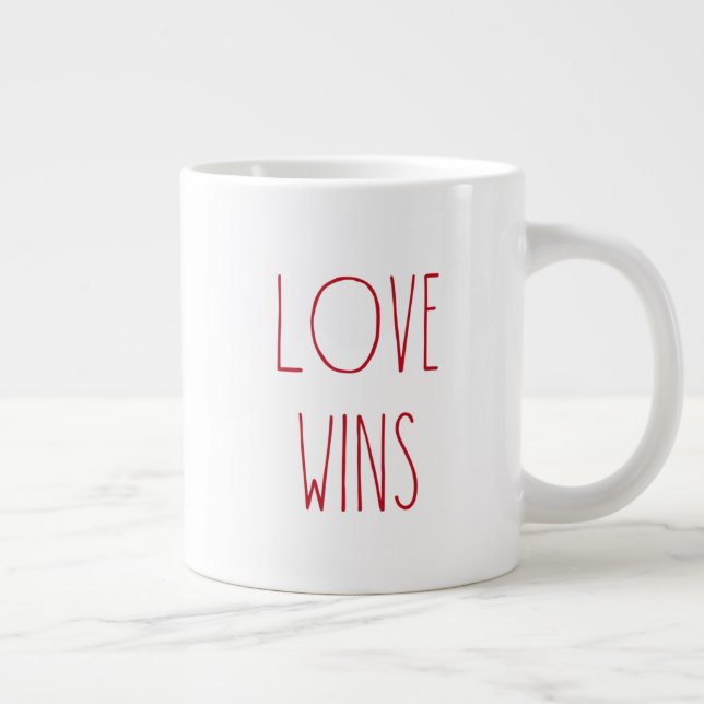 Caneca De Café Grande Red Love ganha Especialmente Mug (Direita)