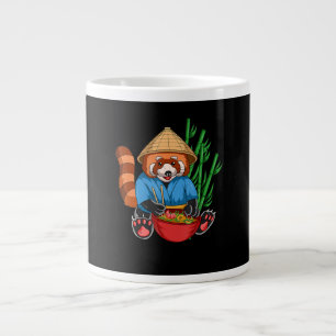 Caneca De Café Grande Red Panda Ramen Cook Men Mulheres Crianças Ramen G