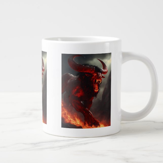 Caneca De Café Grande Red Skinner (Direita)