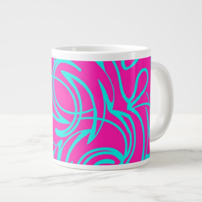 Caneca De Café Grande Redemoinhos (Frente Esquerda)