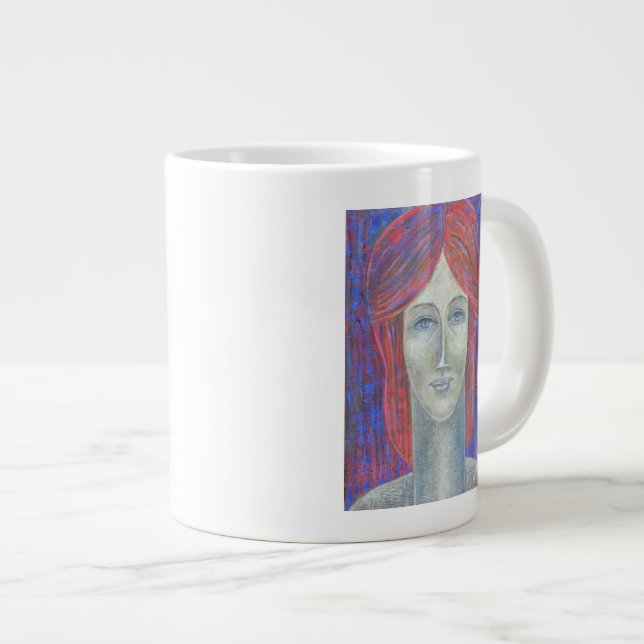 Caneca De Café Grande Redhead 2012 (Frente Esquerda)
