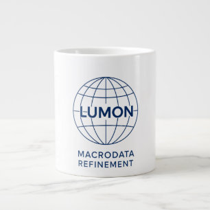 Caneca De Café Grande Refinamento de Macrodados de Lumon