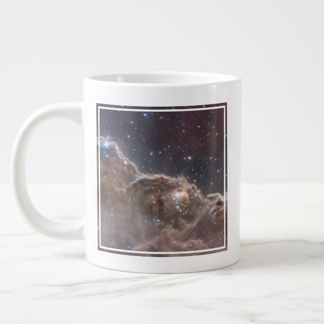 Caneca De Café Grande Região Inaugural Ngc 3324 Na Nebulosa De Carina. (Esquerda)