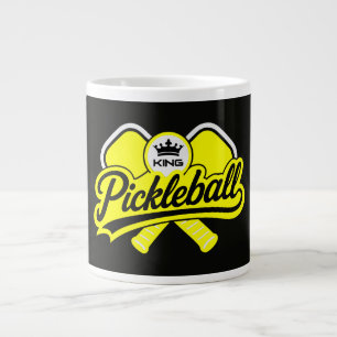 Caneca De Café Grande Rei do Pickleball Campeão