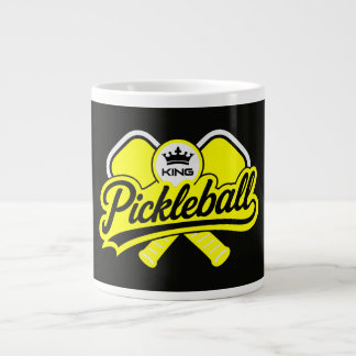 Caneca De Café Grande Rei do Pickleball Campeão