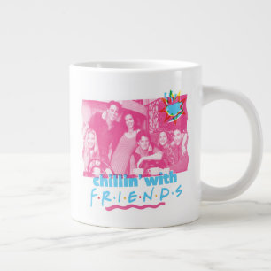 Caneca De Café Grande Relaxando com os FRIENDS™