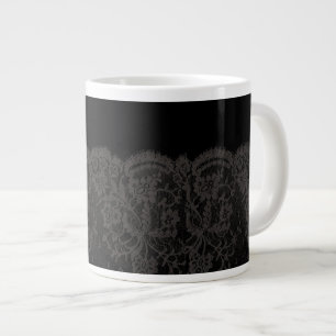 Caneca De Café Grande rendas 2