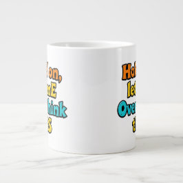 Caneca De Café Grande Repensar Este Gradiente: Uma Dica Tipográfica de V