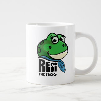 Caneca De Café Grande Resi O Sapo