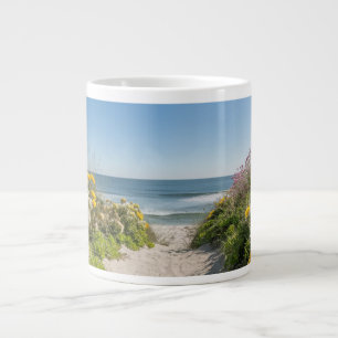 Caneca De Café Grande Respiração de Verão pela margem
