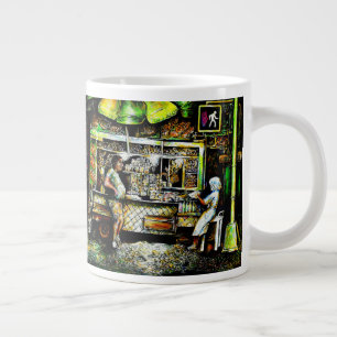 Caneca De Café Grande Resplandecente