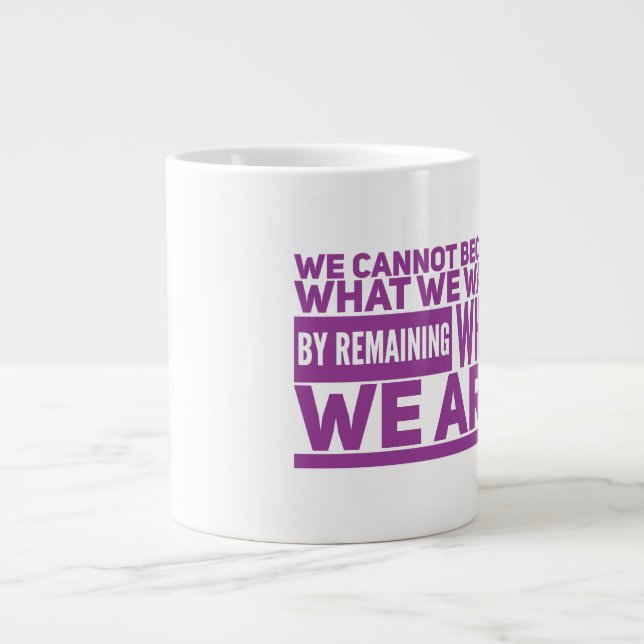 Caneca De Café Grande Restante - Jumbo Mug (Frente)